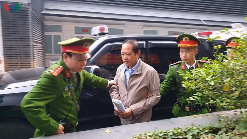 Bị cáo Trương Minh Tuấn. Ảnh: VOV