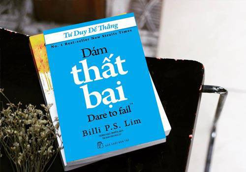 Cuốn sách "Dám thất bại". (Ảnh: Sachkinhdoanh.com.vn) Cuốn sách "Dám thất bại". (Ảnh: Sachkinhdoanh.com.vn)