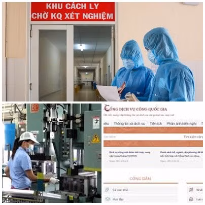 Chống dịch nhưng đồng thời phải phát triển kinh tế. Ảnh: VGP. Chống dịch nhưng đồng thời phải phát triển kinh tế. Ảnh: VGP.