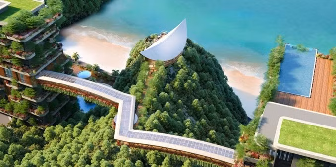 Đường dạo Sky Walk và nhà hàng trên cao mang lại trải nghiệm độc đáo