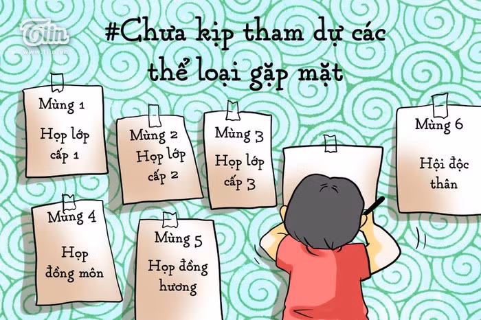 Họp lớp nhiều chuyện buồn vui. (Ảnh minh họa: Tiin.vn)