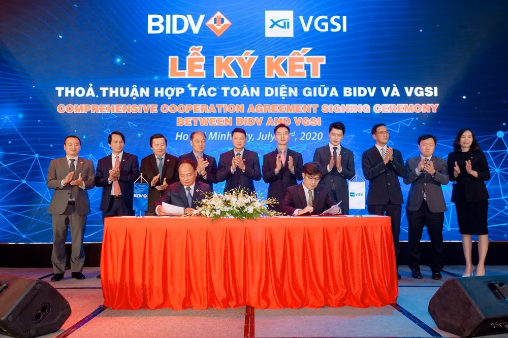 BIDV và VGSI đã ký kết thỏa thuận hợp tác toàn diện.
