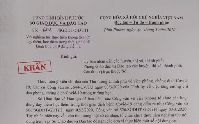 Vũng Tàu vừa đưa ra công văn lấy ý kiến học thêm đã vội hủy ngay ảnh 2