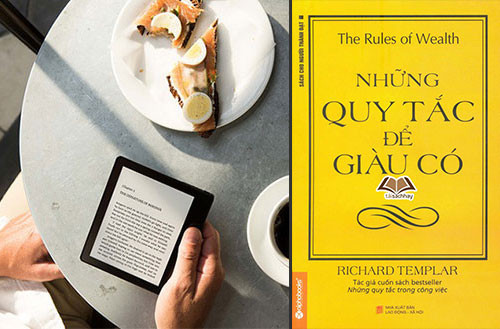 Cuốn sách "Những quy tắc để giàu có" của tác giả Richard Templa. Cuốn sách "Những quy tắc để giàu có" của tác giả Richard Templa.