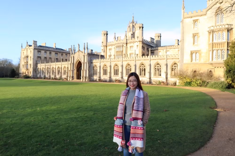 Nguyễn Thị Phương Nghi giành học bổng Chevening bậc Thạc sĩ chuyên ngành Khoa học trị liệu tại Đại học Cambridge (Ảnh: Nhân vật cung cấp)