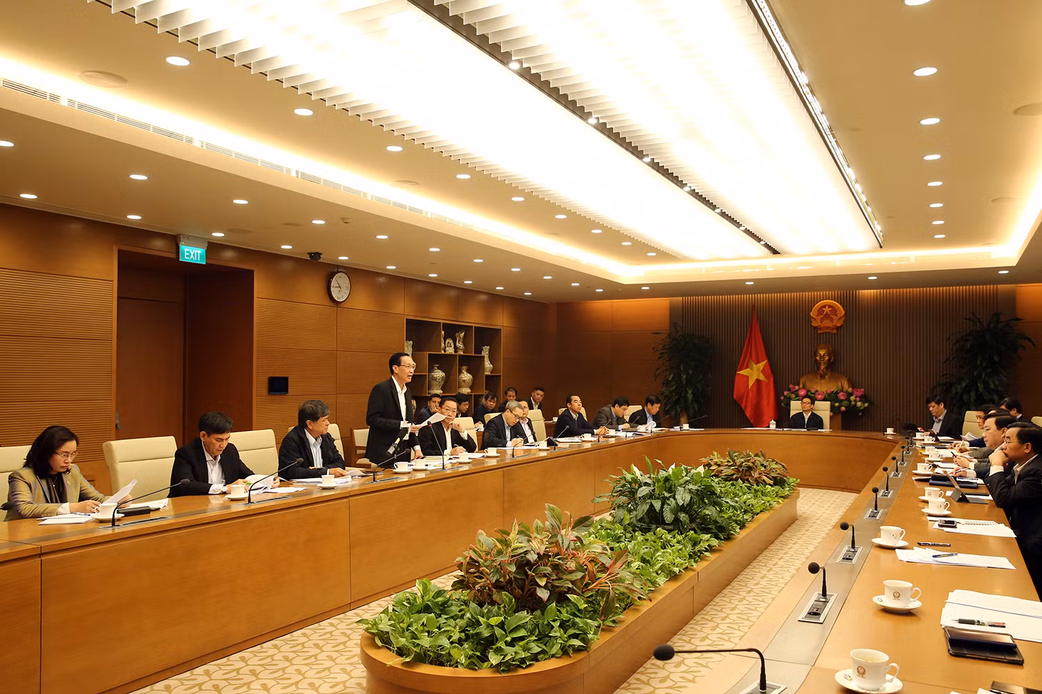 Quang cảnh cuộc họp. Ảnh: VGP