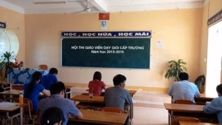 “Nên thay kỳ thi giáo viên dạy giỏi bằng một hình thức khác” ảnh 2 “Nên thay kỳ thi giáo viên dạy giỏi bằng một hình thức khác” ảnh 2