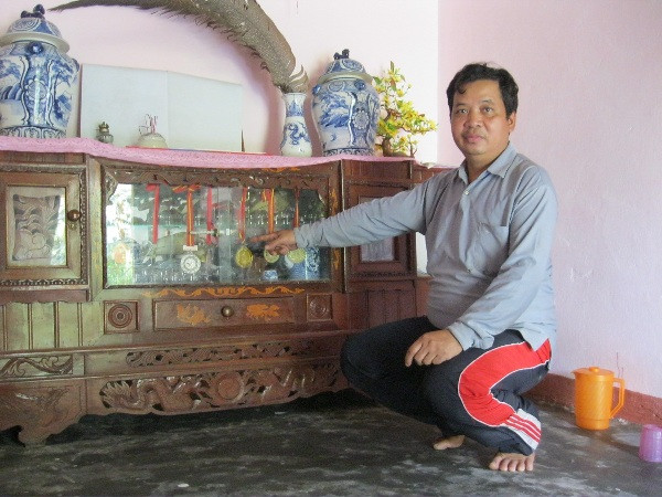 Những tấm huy chương ông giành được tại các cuộc thi do tỉnh tổ chức (Ảnh: Thanh Ba) Những tấm huy chương ông giành được tại các cuộc thi do tỉnh tổ chức (Ảnh: Thanh Ba)