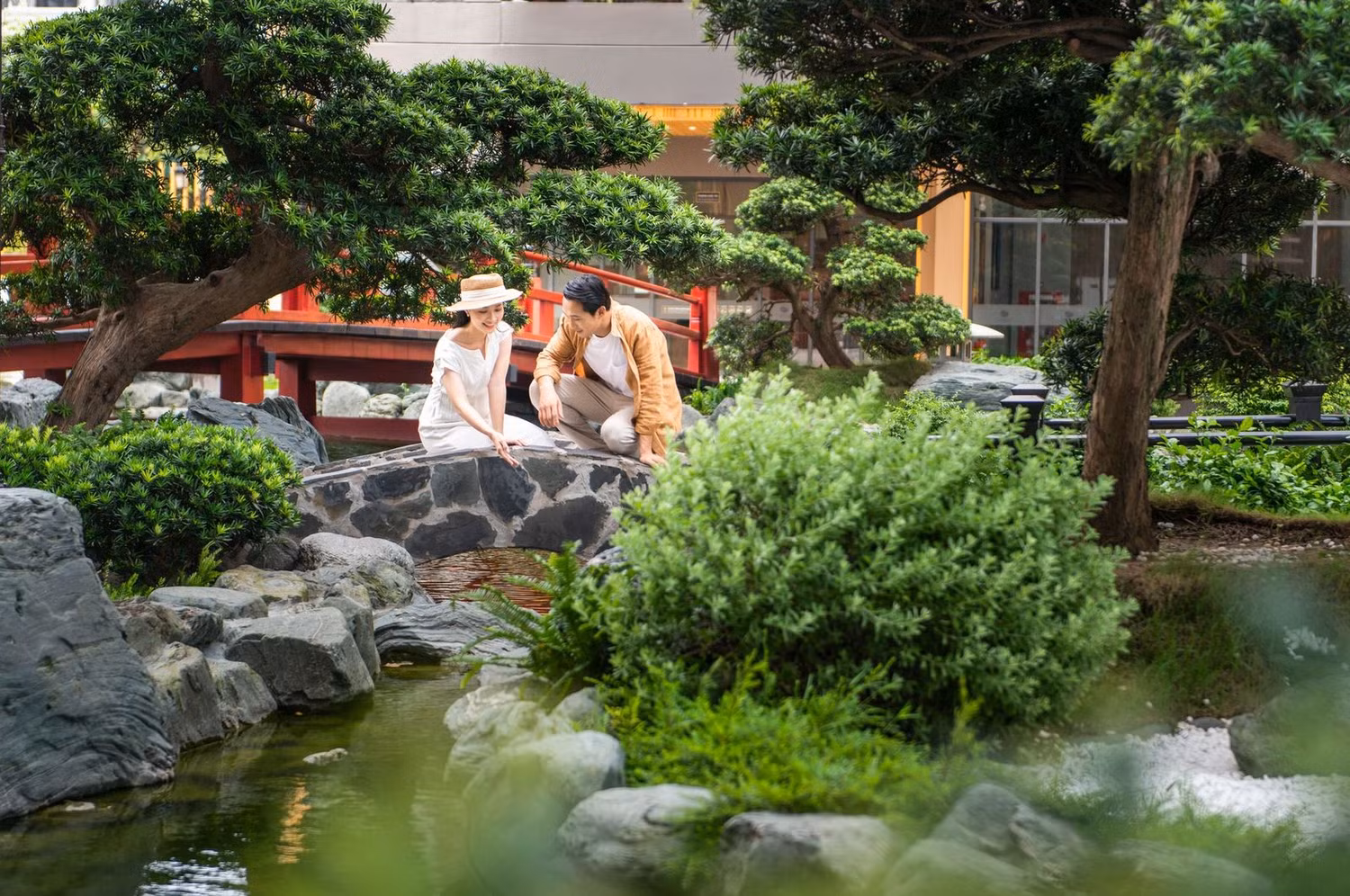 Cảnh quan nội khu đậm chất Phù Tang đặc sắc của The Zenpark Cảnh quan nội khu đậm chất Phù Tang đặc sắc của The Zenpark