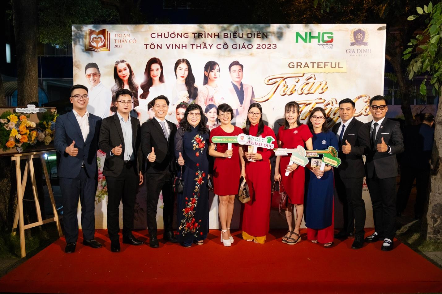 Thầy cô từ khắp cả nước về tham dự chương trình “Tri ân Thầy Cô” 2023.