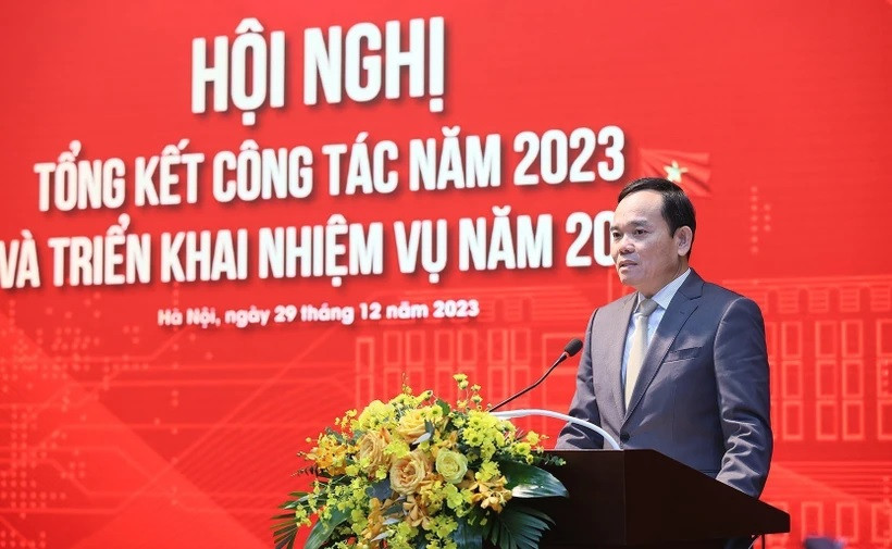 Phó Thủ tướng Trần Lưu Quang phát biểu chỉ đạo. (Ảnh: Dương Giang/TTXVN) Phó Thủ tướng Trần Lưu Quang phát biểu chỉ đạo. (Ảnh: Dương Giang/TTXVN)