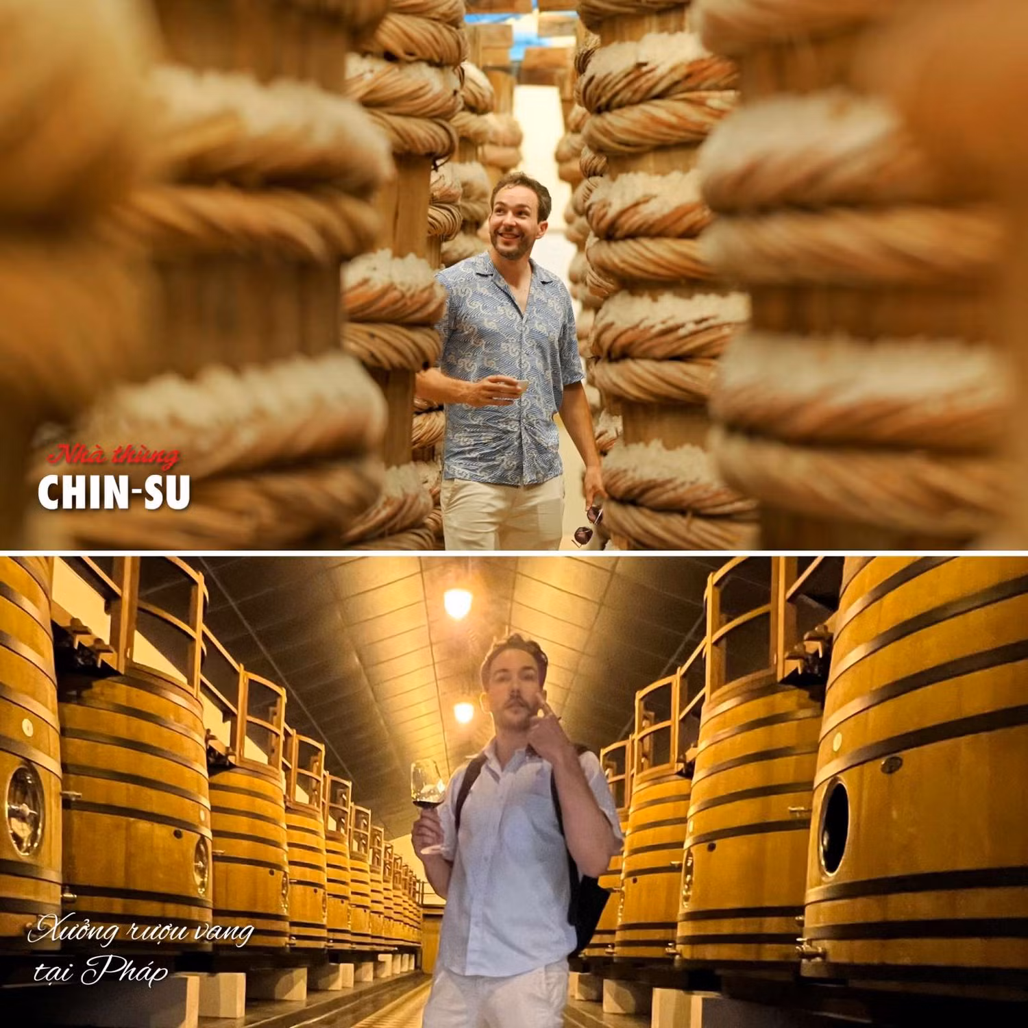 Nhà thùng nước mắm CHIN-SU Phú Quốc làm Will liên tưởng tới xưởng ủ rượu vang ở Pháp Nhà thùng nước mắm CHIN-SU Phú Quốc làm Will liên tưởng tới xưởng ủ rượu vang ở Pháp