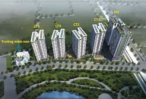 Khu đô thị này sẽ được xây dựng là một tổ hợp dự án chung cư cùng với nhà liền kề, biệt thự song lập.
