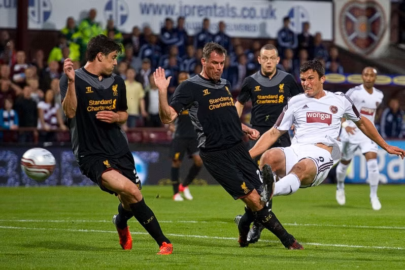 Jamie Carragher – 723 trận cho Liverpool từ 1996 tới 2013. Duy nhất chỉ có Ian Callaghan thi đấu nhiều trận hơn Carragher ở Anfield.