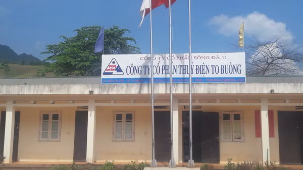 Trụ sở Công ty CP thủy điện To Buông - ảnh Báo Tài nguyên môi trường