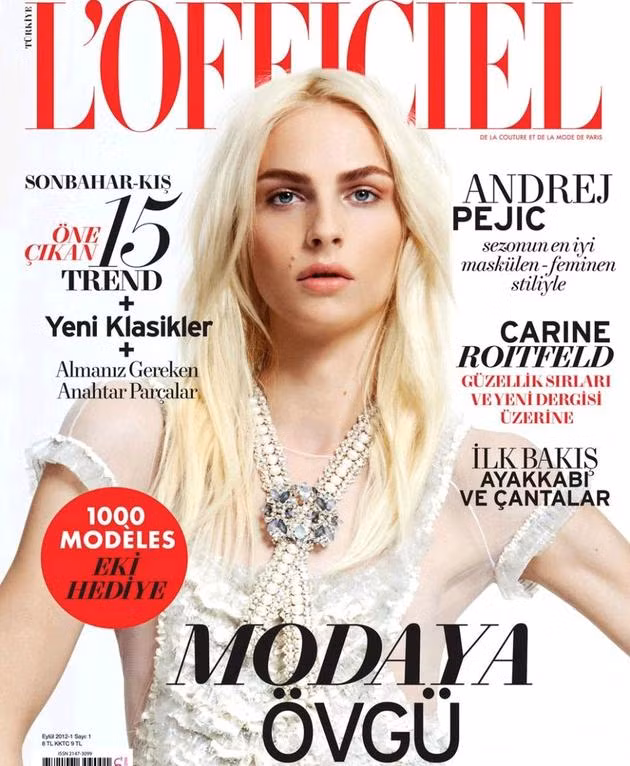 Andrej Pejic được mệnh danh là "Siêu mẫu nam xinh đẹp nhất thế giới" đến từ đất nước Australia, điều độc đáo là anh chàng người mẫu 20 tuổi này là người mẫu nam duy nhất trên thế giới có thể vừa trình diễn được các trang phục thời trang nam và nữ.