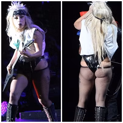 Một trang phục mang phong cách Lady Gaga. Một trang phục mang phong cách Lady Gaga.