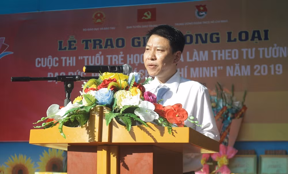 Ông Nguyễn Xuân An Việt, đại diện Ban tổ chức, phát biểu tại lễ trao giải (Ảnh:V.N) Ông Nguyễn Xuân An Việt, đại diện Ban tổ chức, phát biểu tại lễ trao giải (Ảnh:V.N)
