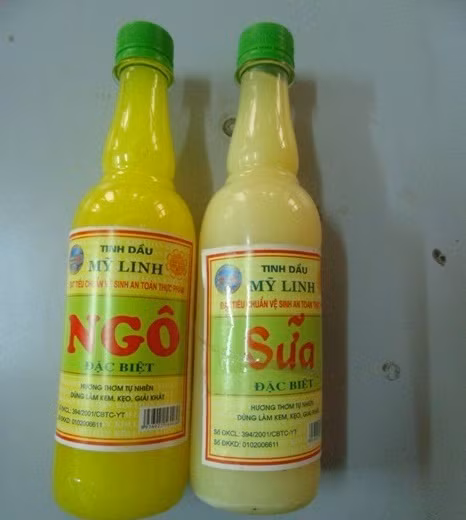 Chai tinh dầu này có thể pha được nhiều cốc sữa ngô giúp người bán lãi gấp 3 lần khi sử dụng nguyên liệu thông thường. Chai tinh dầu này có thể pha được nhiều cốc sữa ngô giúp người bán lãi gấp 3 lần khi sử dụng nguyên liệu thông thường.