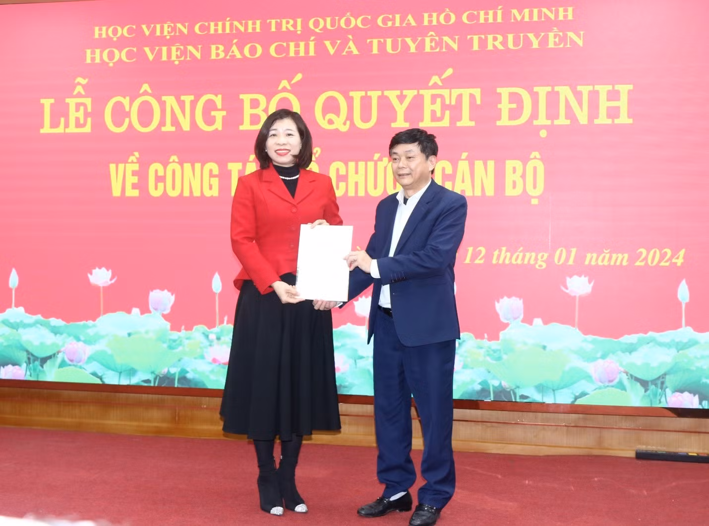 Phó Giáo sư, Tiến sĩ Nguyễn Thị Trường Giang phụ trách Viện Báo chí – Truyền thông đến khi kiện toàn vị trí viện trưởng. (Ảnh: website nhà trường)