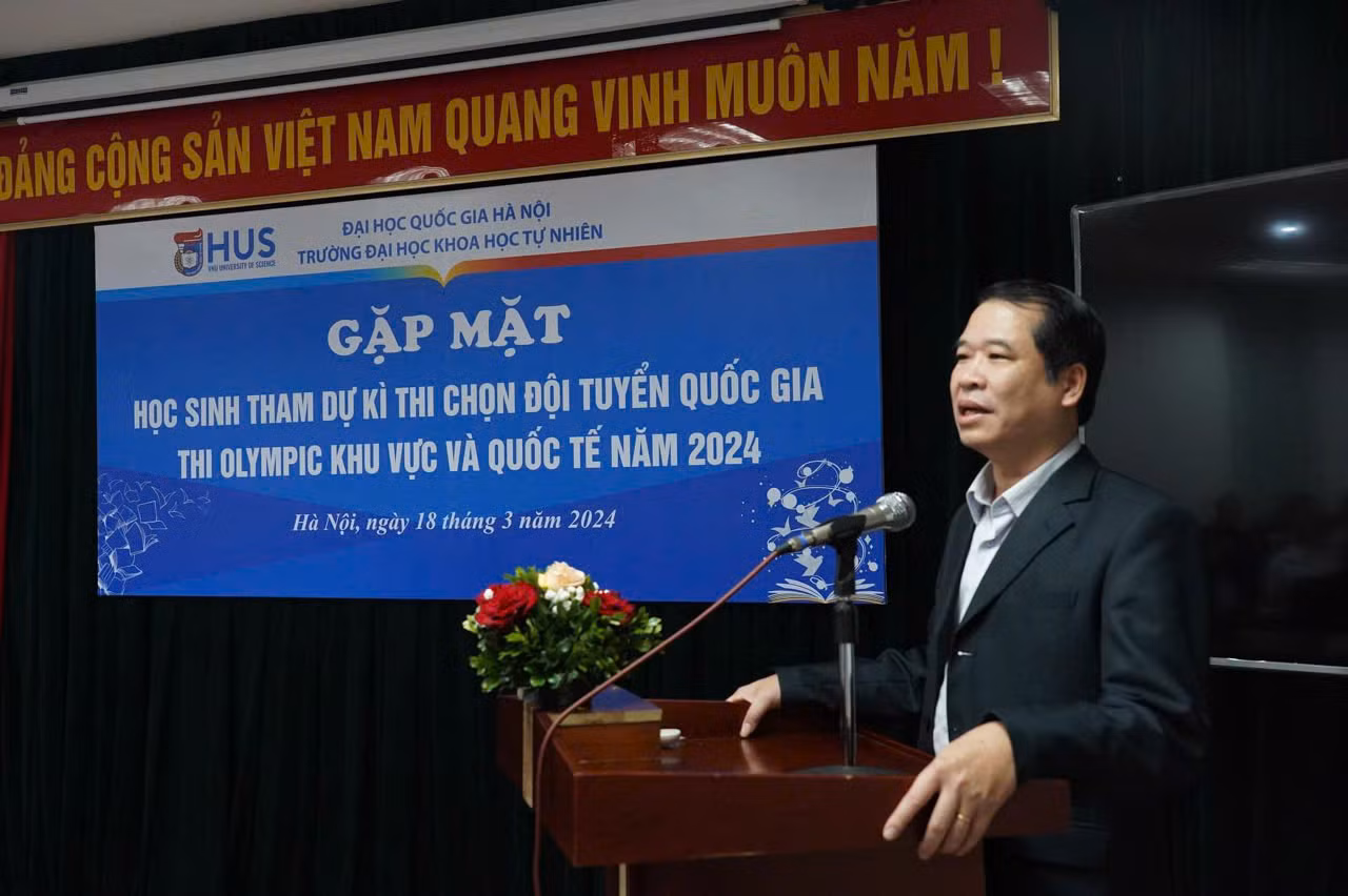 Giáo sư, Tiến sĩ Lê Thanh Sơn, Phó Hiệu trưởng Trường Đại học Khoa học Tự nhiên, Đại học Quốc gia Hà Nội. (Ảnh: NVCC)