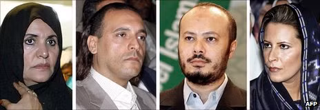 Vợ và 3 người con của Gaddafi đã chạy sang Algeria. Ảnh minh họa