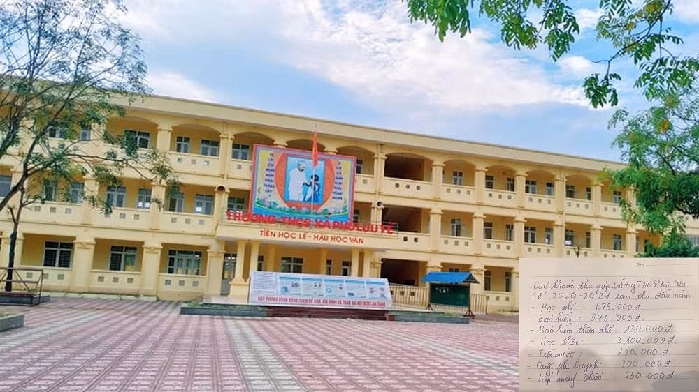 Trường Trung học cơ sở Phù Lưu Tế (huyện Mỹ Đức, thành phố Hà Nội) (Ảnh: Trường Trung học cơ sở Phù Lưu Tế)