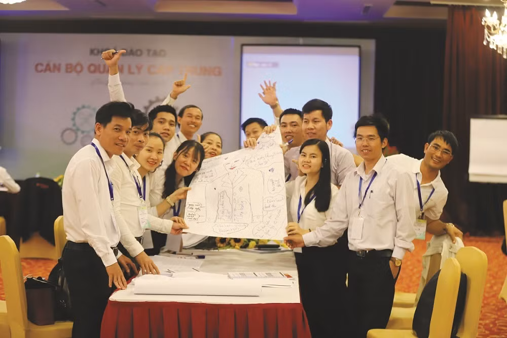 Hoạt động đào tạo tại tập đoàn Sun Group.