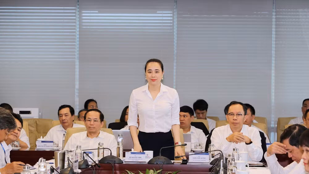 Bà Đỗ Nguyệt Ánh – Thành viên Hội đồng Thành viên, Tổng Giám đốc EVNNPC