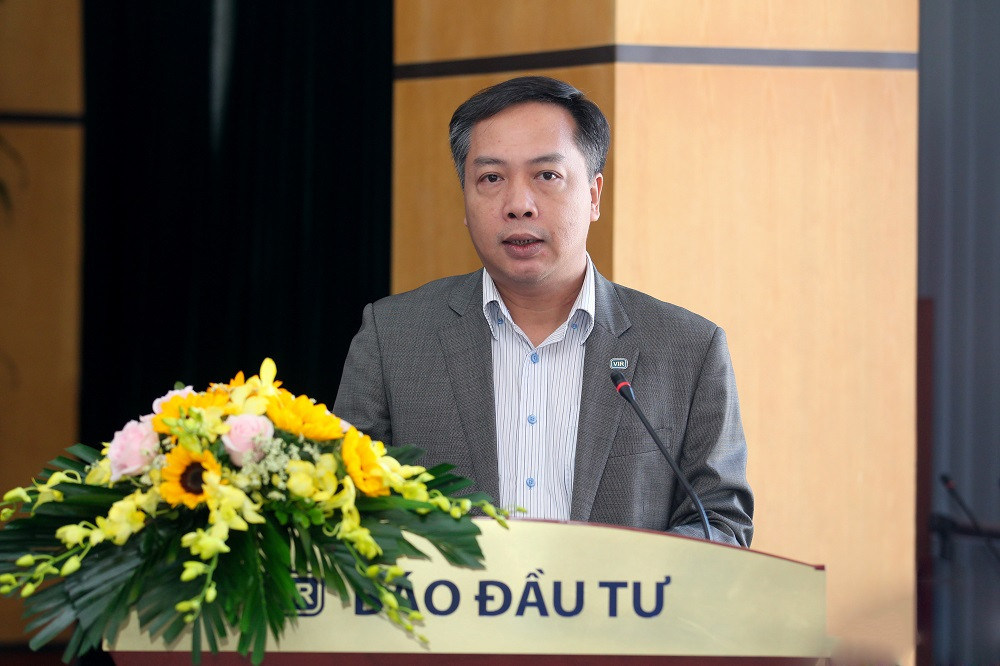 Ông Lê Trọng Minh, Tổng biên tập Báo Đầu tư, Trưởng Ban tổ chức phát biểu tại buổi họp báo. (Ảnh: Ban tổ chức cung cấp) Ông Lê Trọng Minh, Tổng biên tập Báo Đầu tư, Trưởng Ban tổ chức phát biểu tại buổi họp báo. (Ảnh: Ban tổ chức cung cấp)