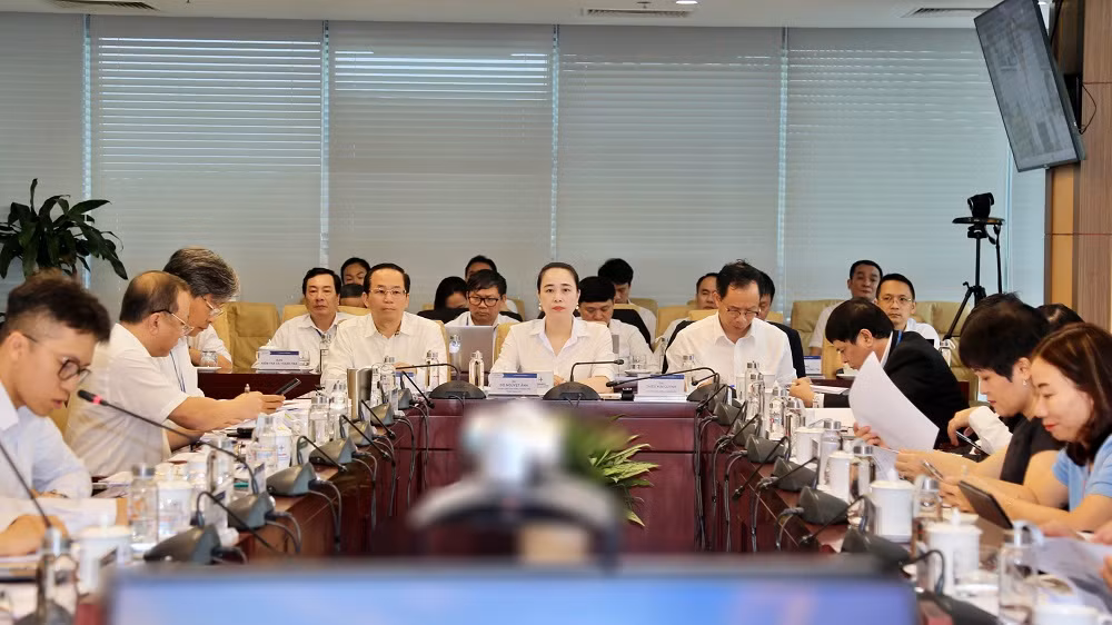 Toàn cảnh cuộc họp Đánh giá xếp hạng tín nhiệm quốc tế đối với EVNNPC