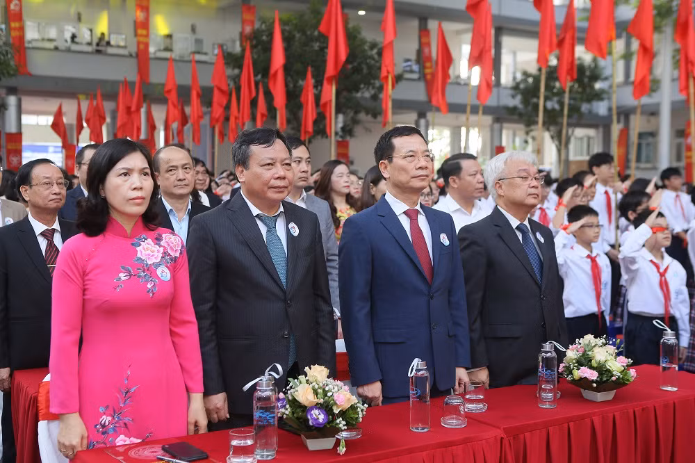 Các đại biểu tham dự tại buổi lễ kỷ niệm