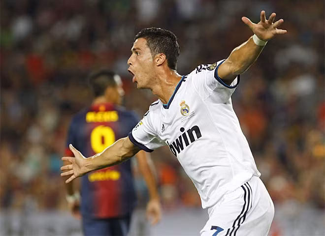 Nhưng Ronaldo mới là người mở tỷ số trận đấu.