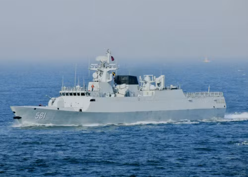 Tàu hộ vệ hạng nhẹ Type 056 Hải quân Trung Quốc. Trung Quốc đang tập trung phát triển phiên bản săn ngầm của loại tàu này Tàu hộ vệ hạng nhẹ Type 056 Hải quân Trung Quốc. Trung Quốc đang tập trung phát triển phiên bản săn ngầm của loại tàu này