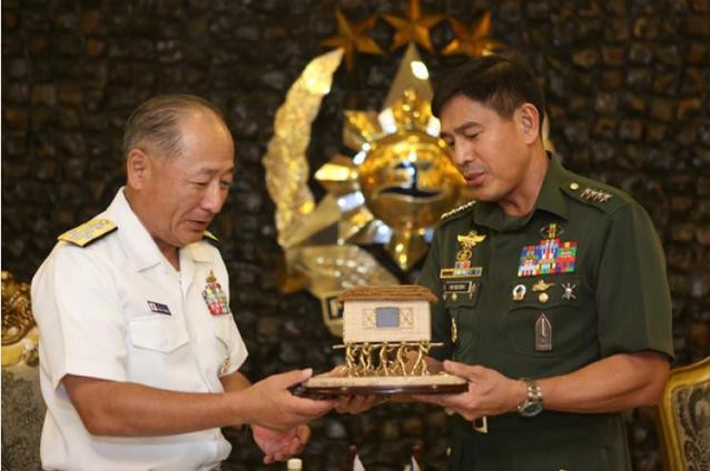 Tham mưu trưởng liên quân Lực lượng Phòng vệ Nhật Bản Kawano Katsutoshi vừa đến thăm Philippines, tăng cường hợp tác quân sự hai nước Tham mưu trưởng liên quân Lực lượng Phòng vệ Nhật Bản Kawano Katsutoshi vừa đến thăm Philippines, tăng cường hợp tác quân sự hai nước