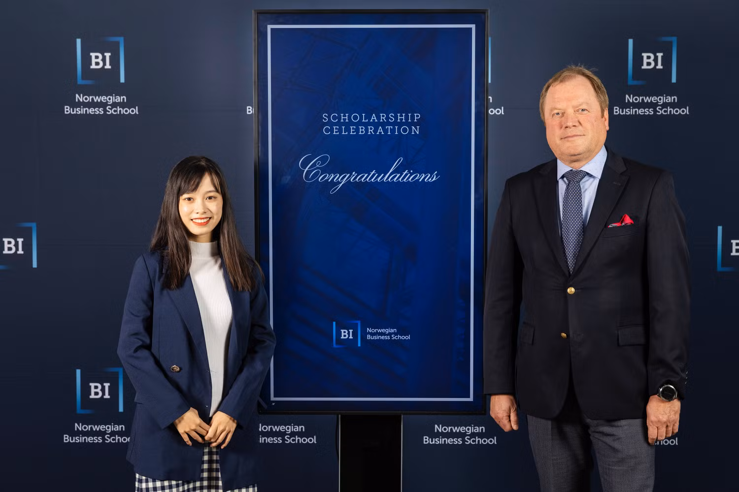 Nguyễn Hải Hậu luôn giành được thành tích học tập xuất sắc trong suốt quá trình học thạc sỹ của mình tại Na Uy (Ảnh: NVCC).