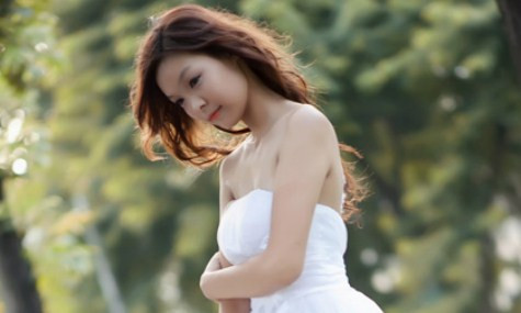 Châu luôn nổi bật với chiều cao vượt trội của mình. >>Hotgirl ĐH Mỹ thuật Công nghiệp tuyệt xinh trong váy cô dâu >>Những nữ sinh diện áo dài đẹp hơn Hoa hậu Mai Phương Thúy (P23) >>Vẻ đẹp sexy của thiếu nữ thành Vinh >>Cư dân mạng "chao đảo" vì teenmodel Thảo Hương