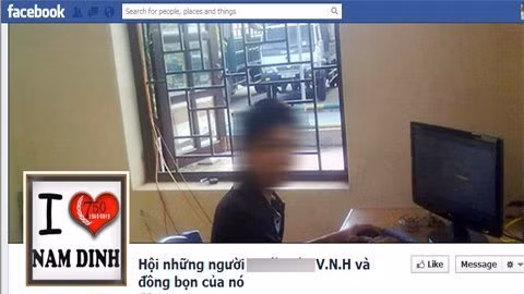 N.V.H và hình ảnh khiến cộng đồng mạng bức xúc. N.V.H và hình ảnh khiến cộng đồng mạng bức xúc.