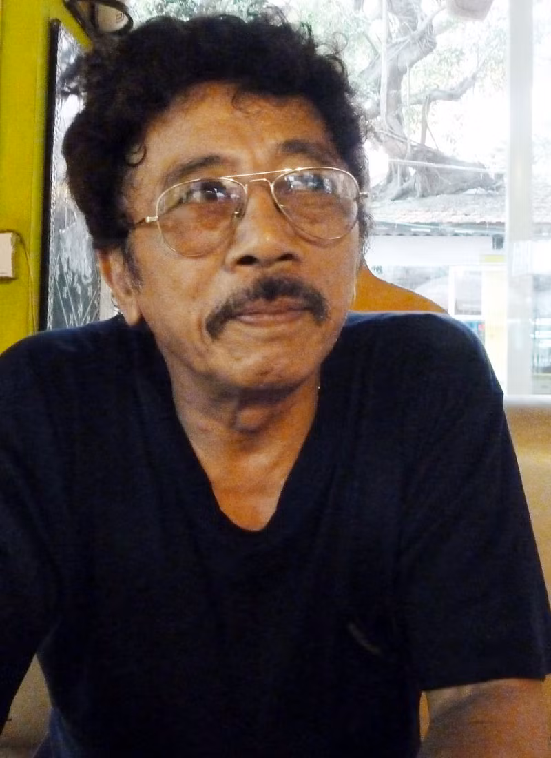 Nhà văn, Đại tá Chu Lai bàn về thế hệ thanh niên hiện nay (Ánh: Kim Ngân).