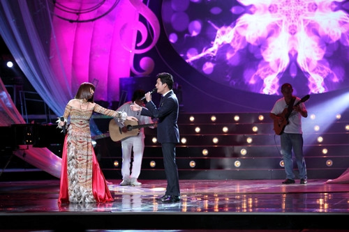 Ý Lan song ca "Cho lần cuối" cùng Quang Dũng.