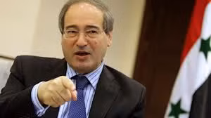 Thứ trưởng Ngoại giao Syria Faisal Maqdad.