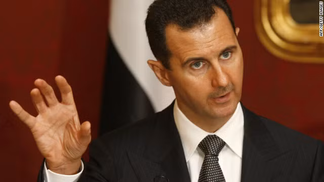 Tổng thống Syria Bashsar al-Assad.