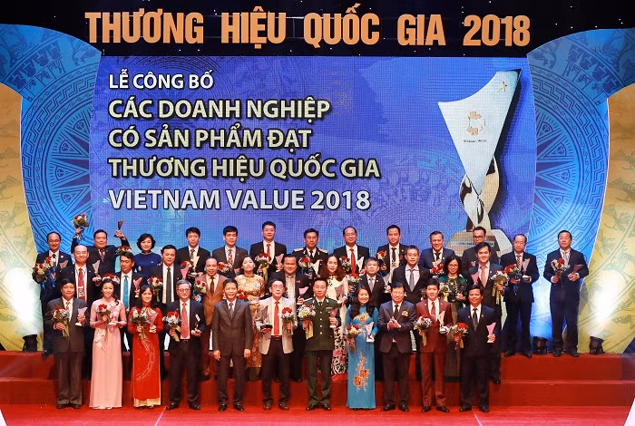 Các doanh nghiệp có sản phẩm đạt Thương hiệu Quốc gia 2018. Các doanh nghiệp có sản phẩm đạt Thương hiệu Quốc gia 2018.