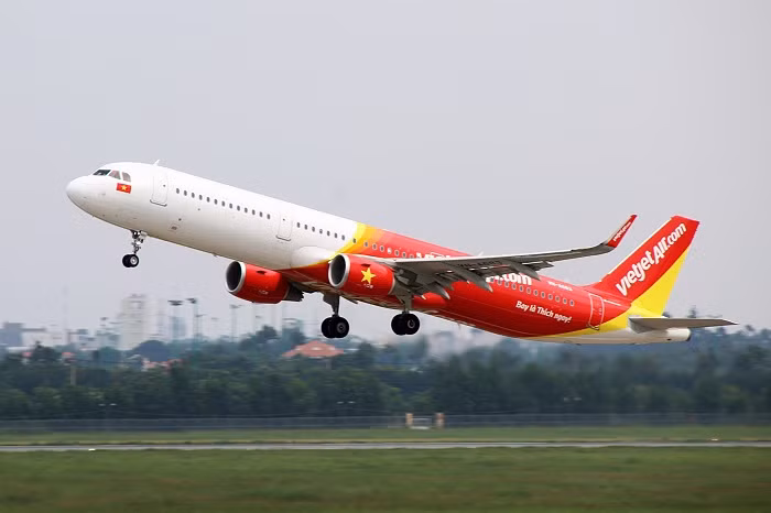 Tàu bay mới, hiện đại của Vietjet.