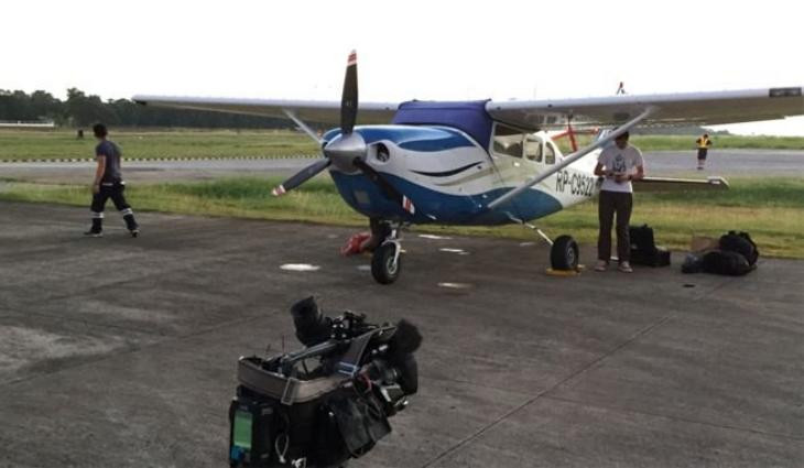 Máy bay cỡ nhỏ Cessna 206 vừa được phóng viên hãng tin BBC Anh sử dụng để "khảo sát" khu vực đảo nhân tạo ở Biển Đông