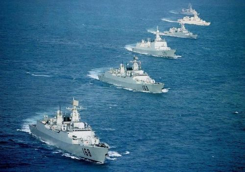 Biên đội tàu chiến Hạm đội Nam Hải, Hải quân Trung Quốc
