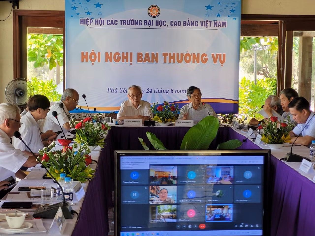 Hội nghị Ban thường vụ Hiệp hội lần thứ 3, nhiệm kỳ II (2020 - 2025) được tổ chức trực tiếp tại Phú Yên kết hợp với hình thức trực tuyến.