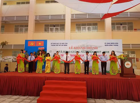 Khánh thành cơ sở mới của Trường Thanh Đa trị gia gần 80 tỷ đồng dịp khai giảng (ảnh: P.L) Khánh thành cơ sở mới của Trường Thanh Đa trị gia gần 80 tỷ đồng dịp khai giảng (ảnh: P.L)