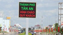 Địa bàn thành phố Tân An, nơi ông Quang trình báo mất trộm với số tiền lớn (ảnh: baodauthau.vn)