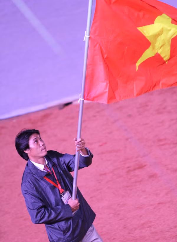 Lá quốc kỳ Việt Nam đã bay cao ở Indonesia.